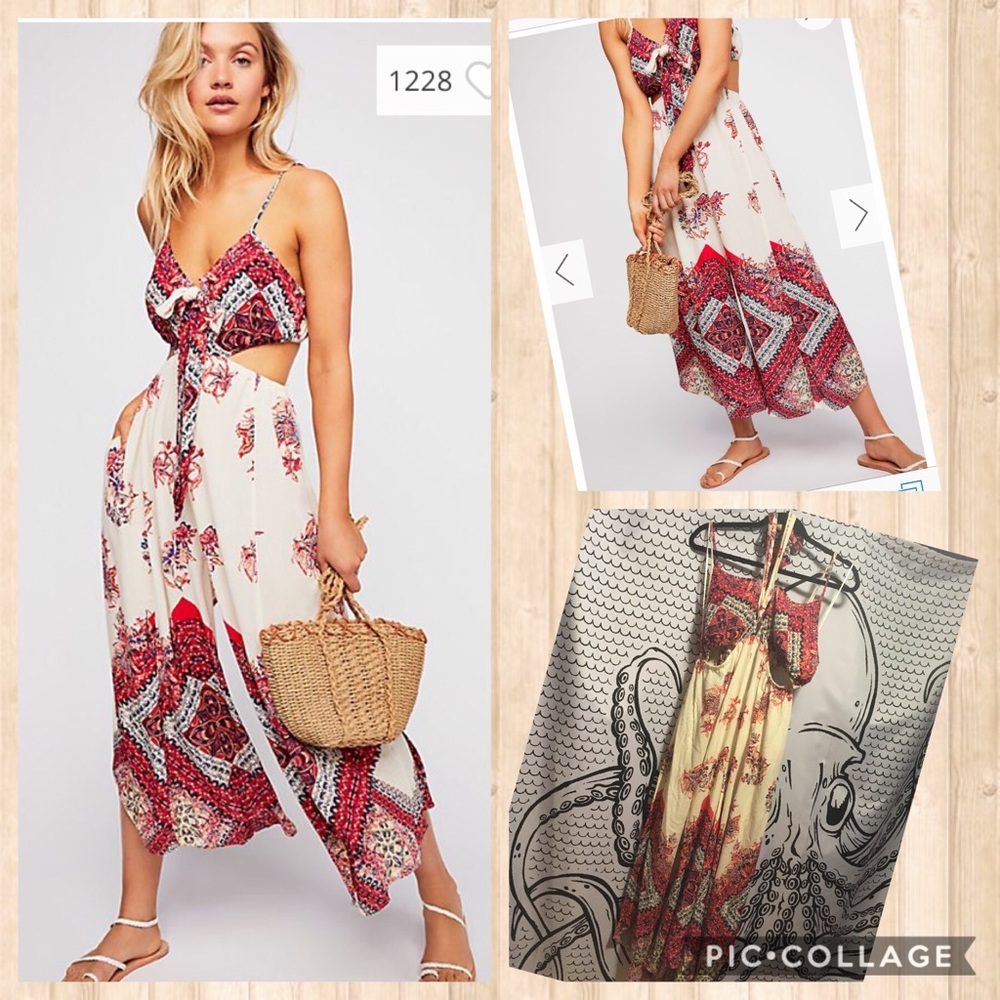 Free People Bella Romper Jumpsuit M